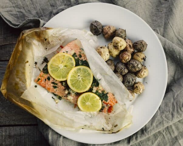 SALMÓN AL PAPILLOTE