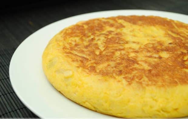 Tortilla ligera de patata