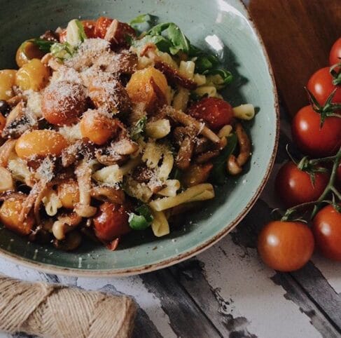 Pasta con verduras