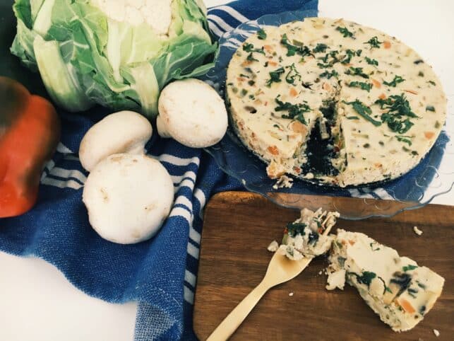Pastel de verduras