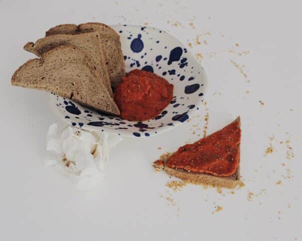 Paté de pimiento rojo y anchoas