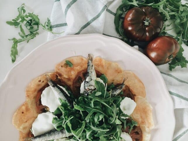 pizza con base de patata receta