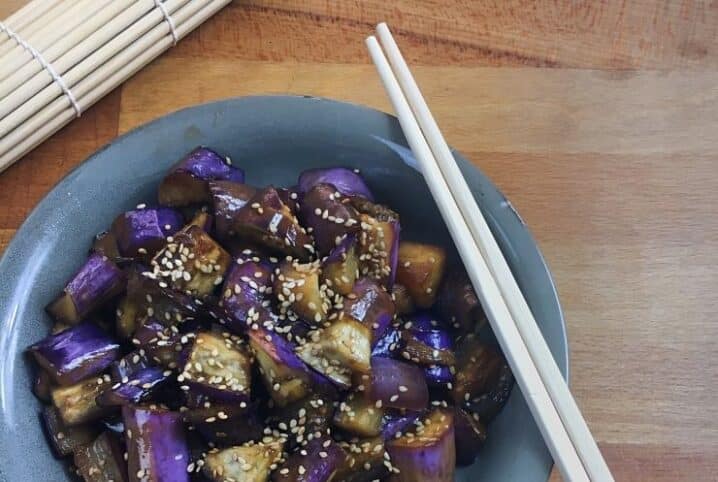 berenjenas estilo oriental