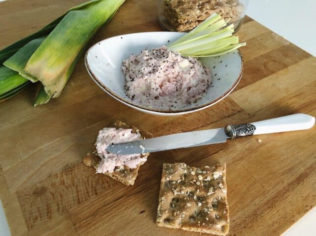 Ingredientes paté de jamón