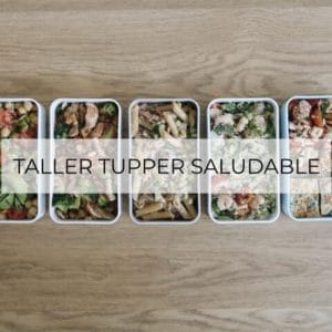 Taller de Tupper saludable Valencia