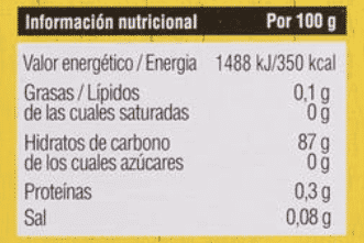 Maíz engorda información nutricional