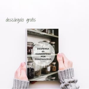 Despensa en cuarentena coronavirus ebook gratis