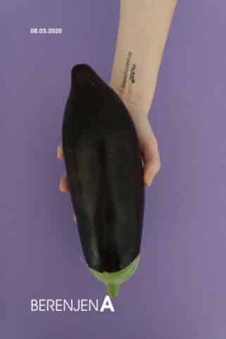 Nutrición en femenino berenjena
