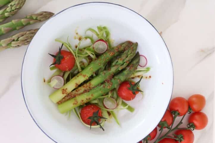 Ensalada de espárragos