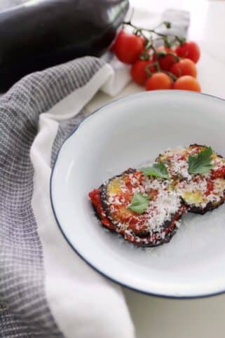 Ingredientes Parmigiana ligera