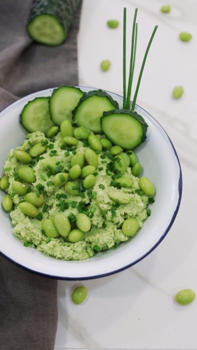 Hummus de edamame Nutricionista en Valencia Nutt