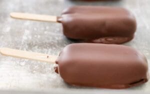 Helado estilo magnum saludable