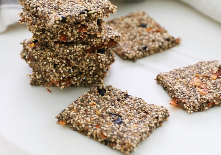 crackers de semillas