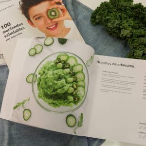 Meriendas saludables hummus