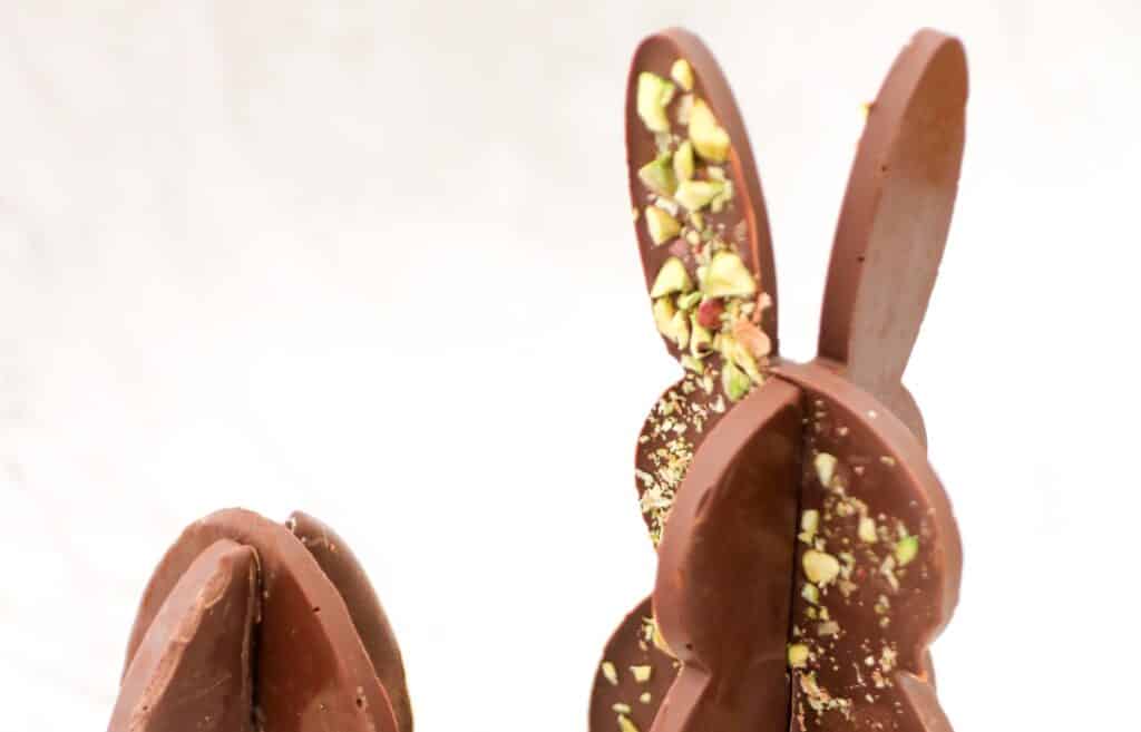 huevo de chocolate negro casero