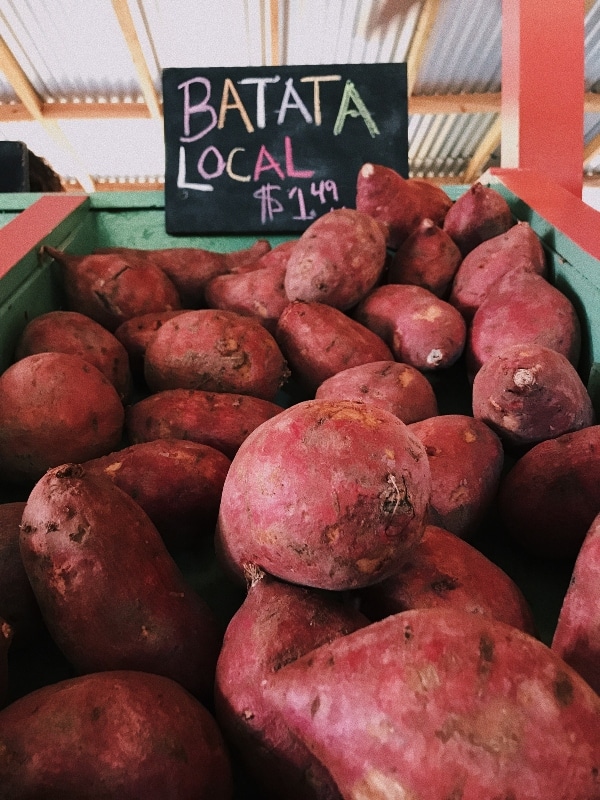 Propiedades del boniato o batata